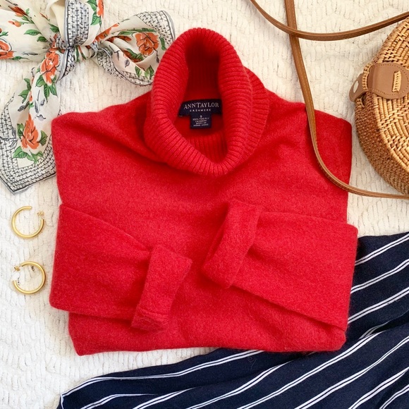 Ann Taylor Sweaters - Ann Taylor Cashmere Turtleneck